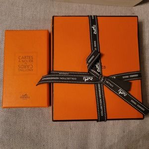 Hermes perfume samples & Tie cards